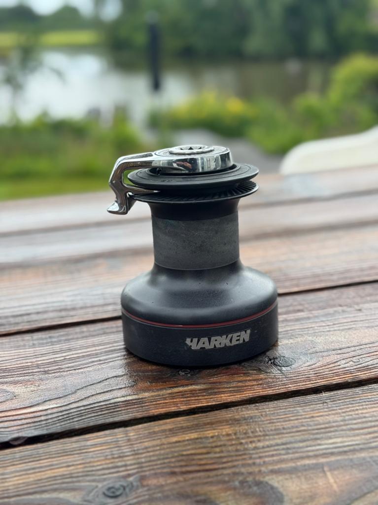 Harken 32 2-speed lier, Watersport en Boten, Bootonderdelen, Gebruikt, Dekbeslag, Zeilboot, Ophalen