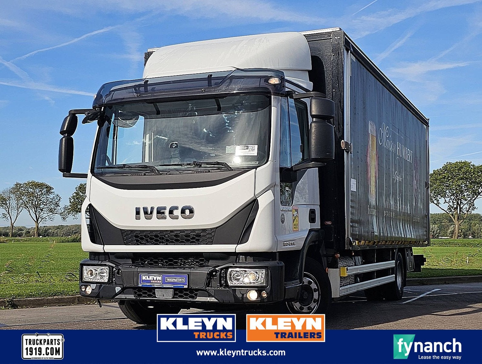 IVECO 120E21 EUROCARGO schuifzeil laadklep!, Automaat, Euro 6, Iveco, Verwarmde buitenspiegels