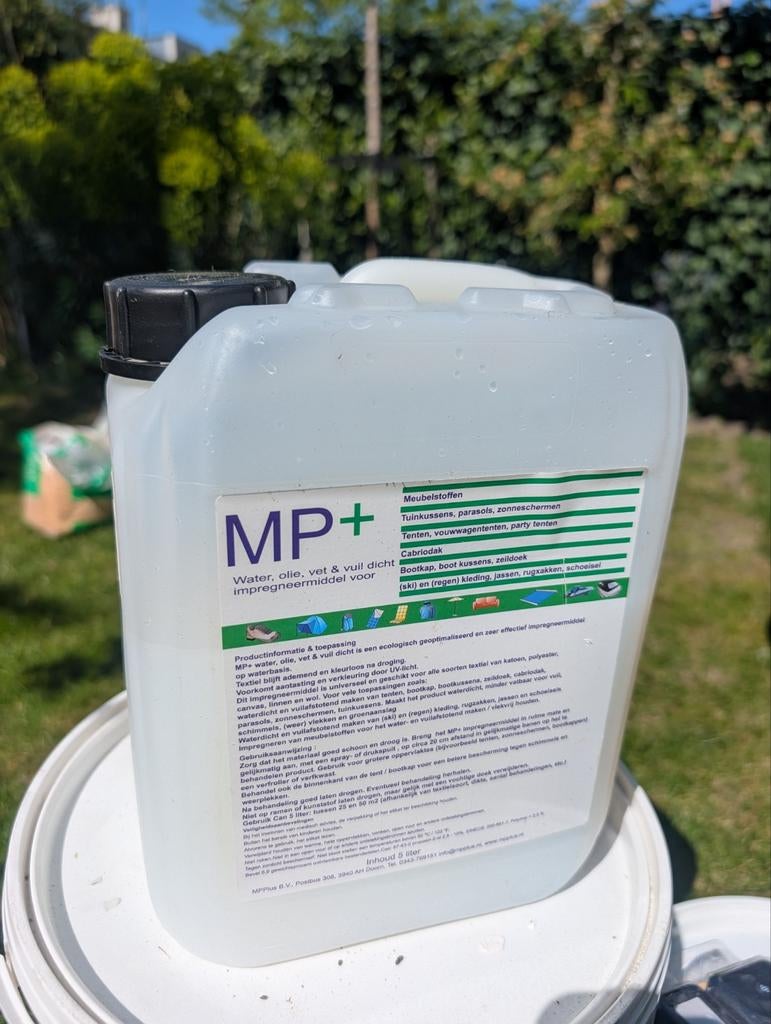 MP+ Impregneermiddel - 4 liter over, Ophalen