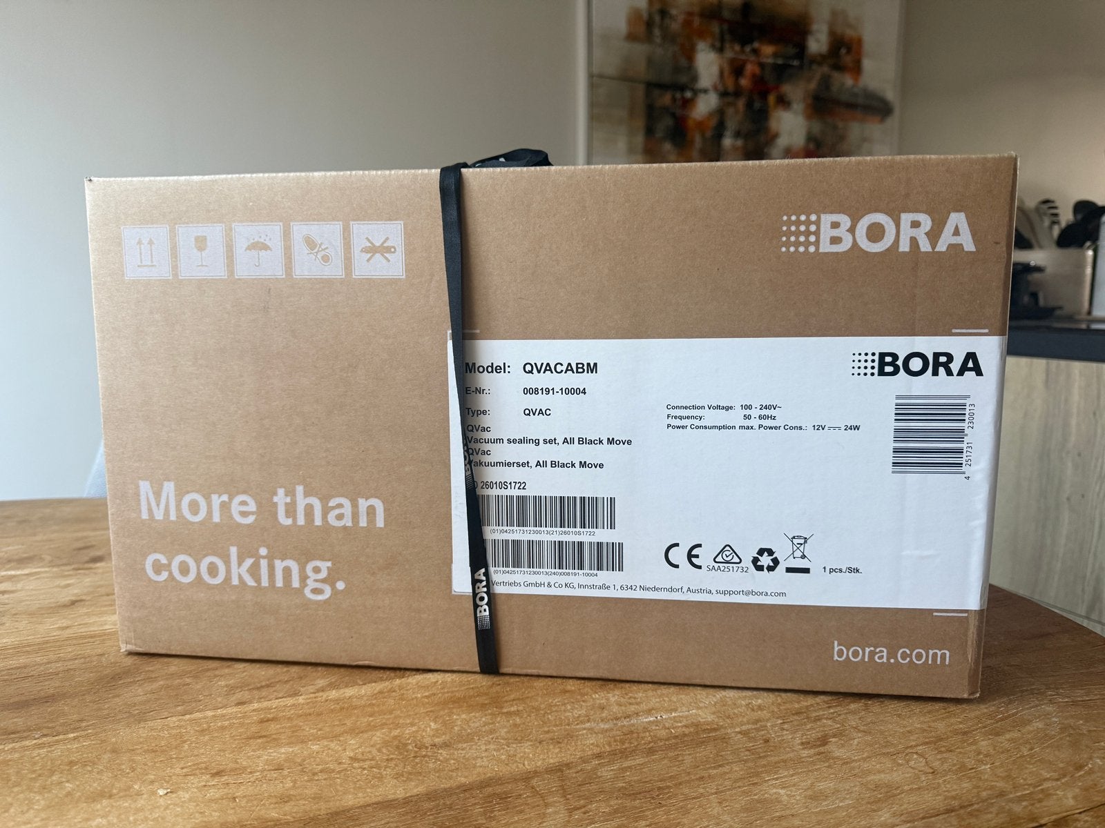 Bora vacumeerset. Model QVACABM. Nieuw in doos!, Ophalen, Nieuw