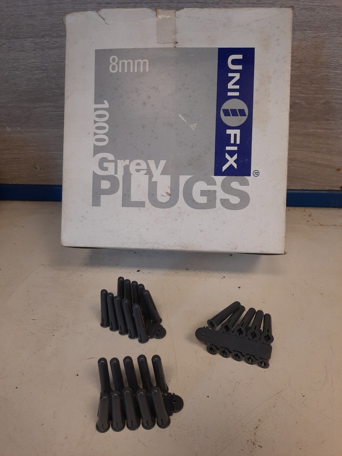 Kunststof plug 8mm Unifix, Doe-het-zelf en Verbouw, Ophalen of Verzenden, Nieuw, Minder dan 50 mm, Pluggen