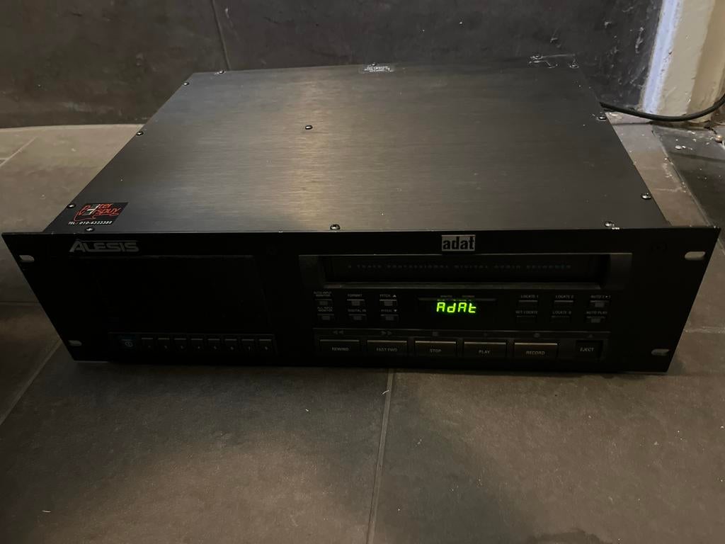 Alesis ADAT 8-sporen digitale audiorecorder, Audio, Tv en Foto, Professionele Audio-, Tv- en Video-apparatuur, Gebruikt, Audio
