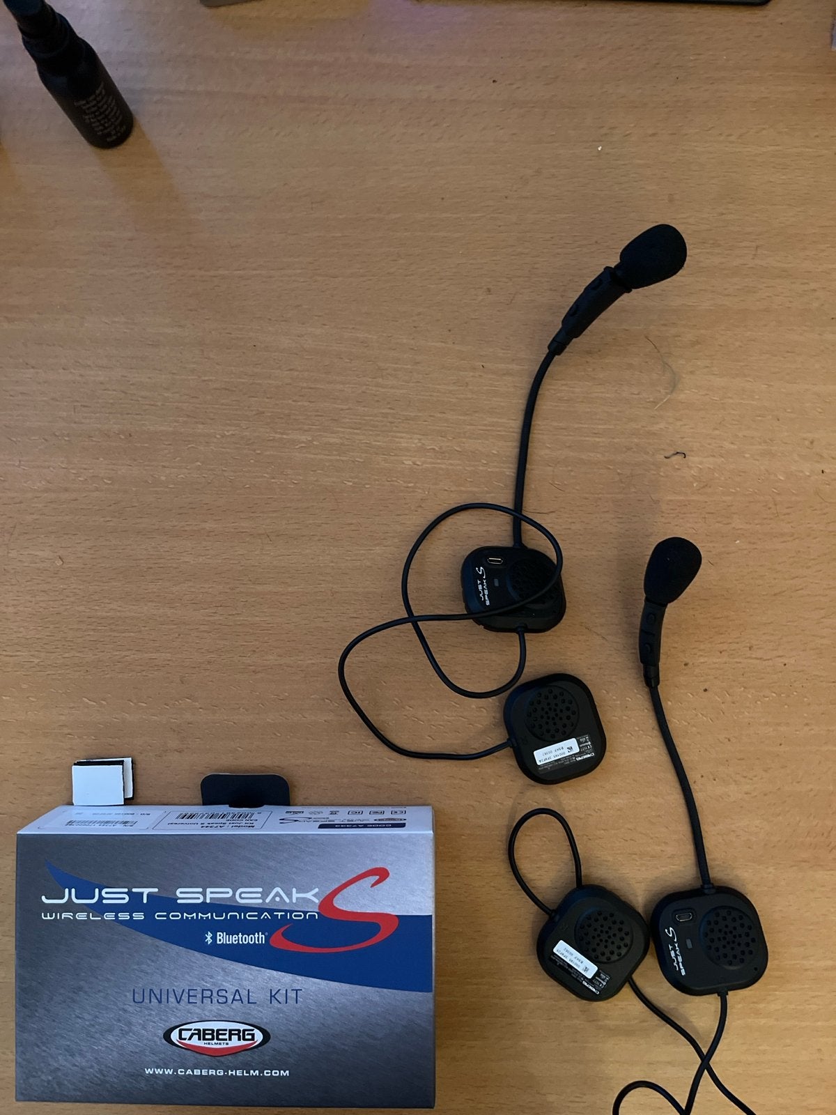 Caberg Just Speak S Universele Bluetooth Communicatie Kit, Ophalen of Verzenden, Zo goed als nieuw