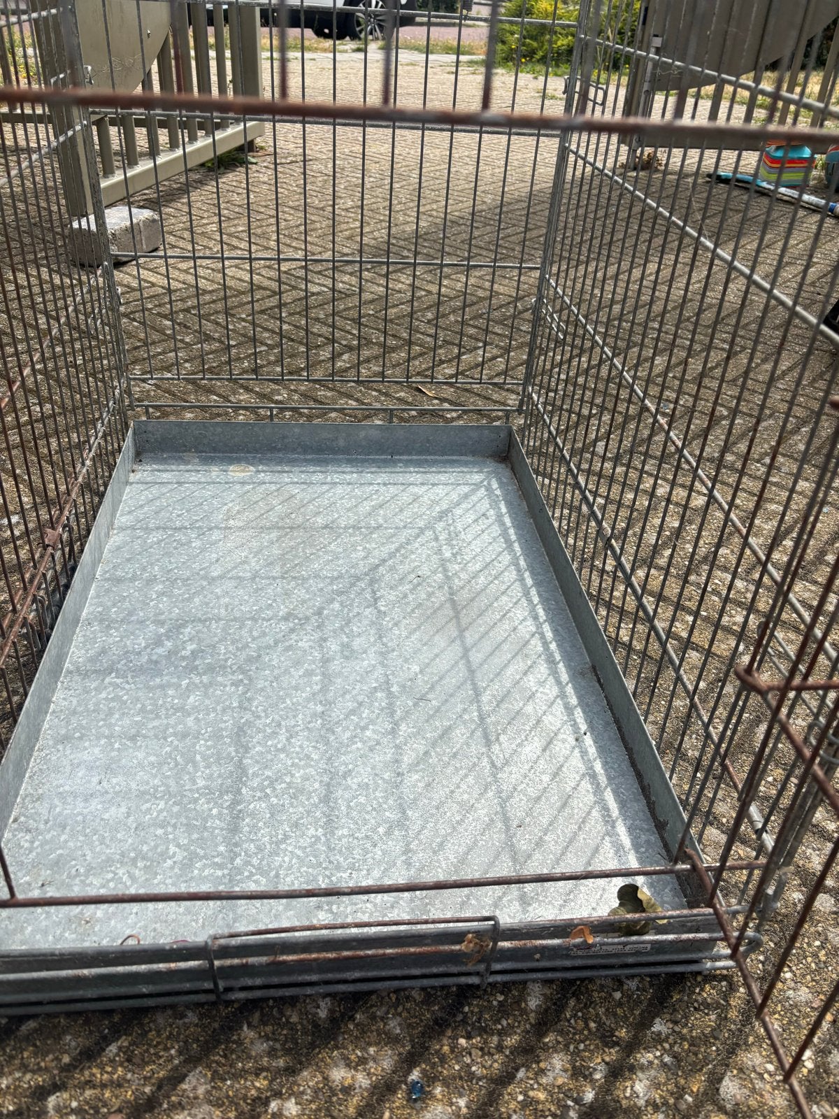 Honden bench, Ophalen, Gebruikt