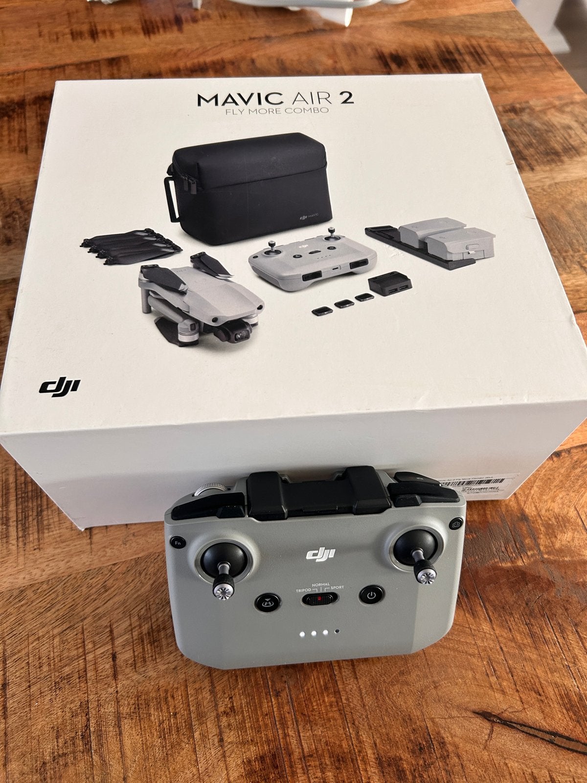 DJI Mavic Air 2 - Originele doos, controller en accessoires, Ophalen of Verzenden, Gebruikt, DJI