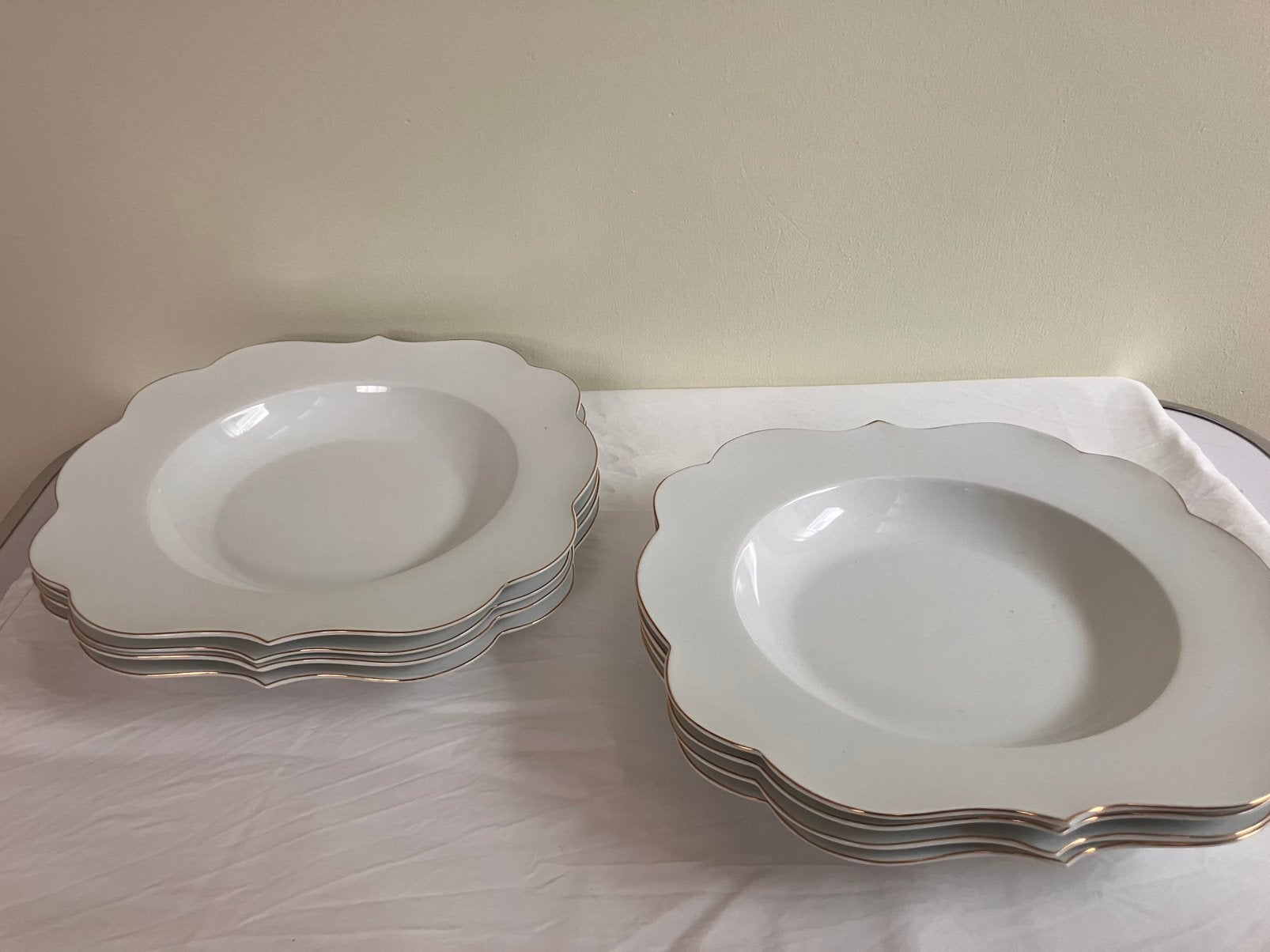 Pip Studio Royal White - diepe grote Pasta borden, Ophalen of Verzenden