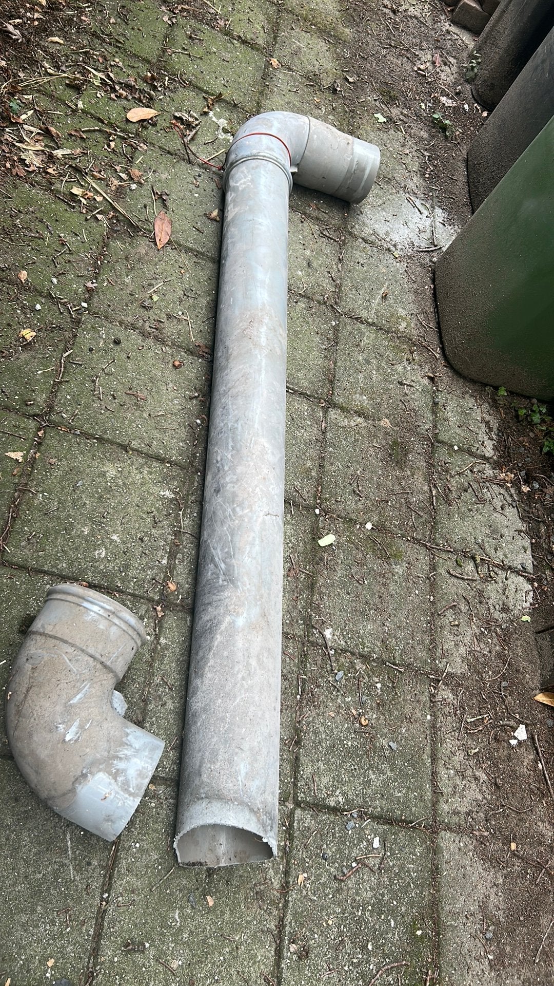 Gratis afvoerpijp pvc, Ophalen, Bochten, Gebruikt, Pvc
