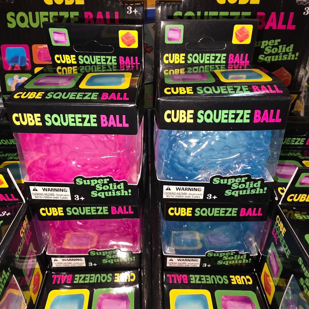 Cube Squeez Ball - Ice Cube - Squisyh Fidget Toy, Verzamelen, Speelgoed, Nieuw, Ophalen of Verzenden