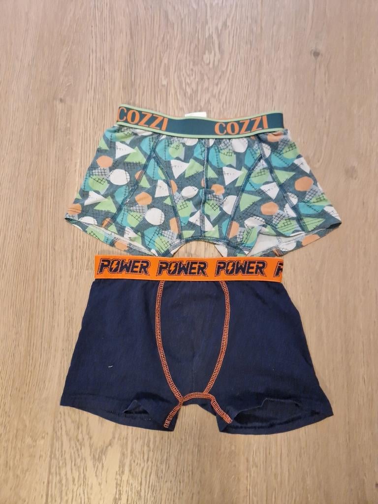 2 boxers maat 110/116, Ophalen of Verzenden, Gebruikt, Jongen, Nacht- of Onderkleding