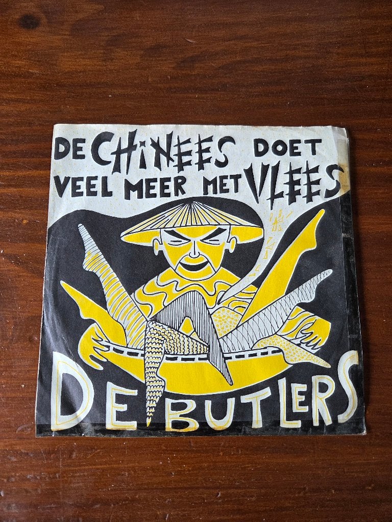 Single De Butlers: De Chinees doet veel meer met vlees, Ophalen, Gebruikt, 7 inch, EP