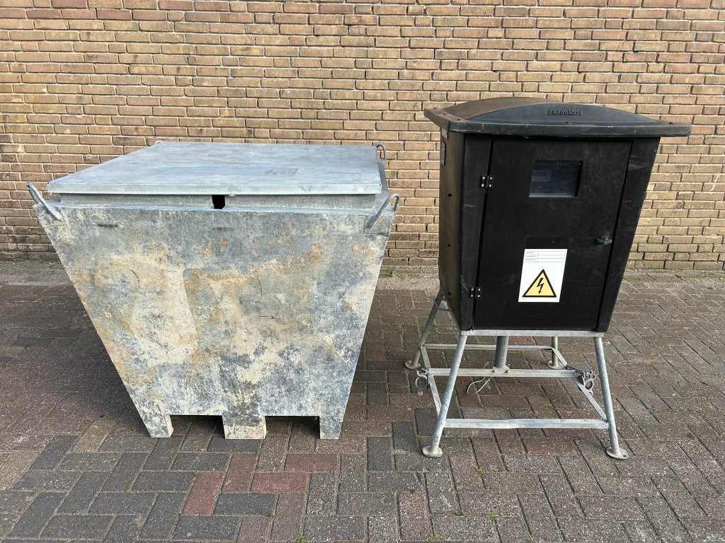 Bouwaansluitkast/bouwmeterkast 125A en watermeterput set, Ophalen, Gebruikt, Overige typen