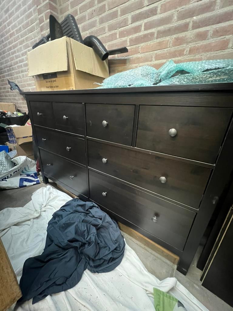Houten ladekast, Ophalen, Gebruikt, 5 laden of meer, 150 tot 200 cm