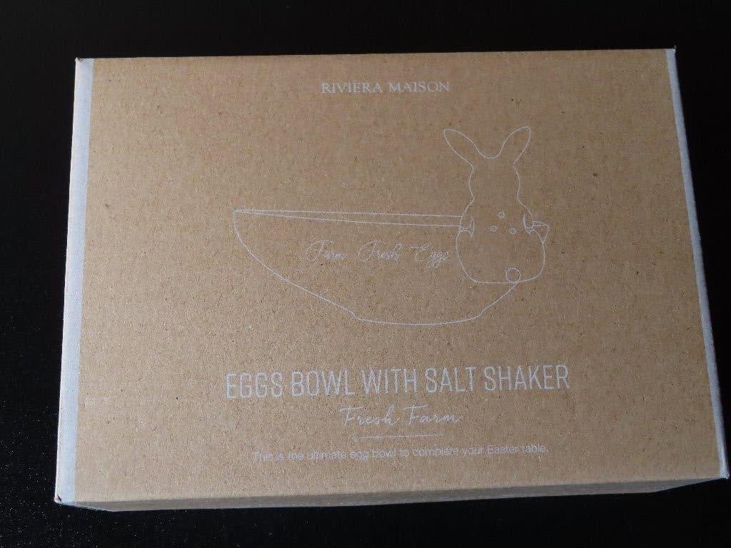 Riviera Maison Fresh Farm Eggs Bowl Pasen nieuw, Porselein of Keramiek, Schaal, Nieuw, Ophalen of Verzenden