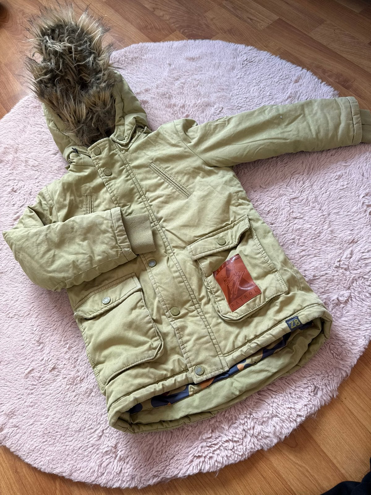 Winterjas z8 maat 104/110, Ophalen of Verzenden, Gebruikt, Jongen, Jas