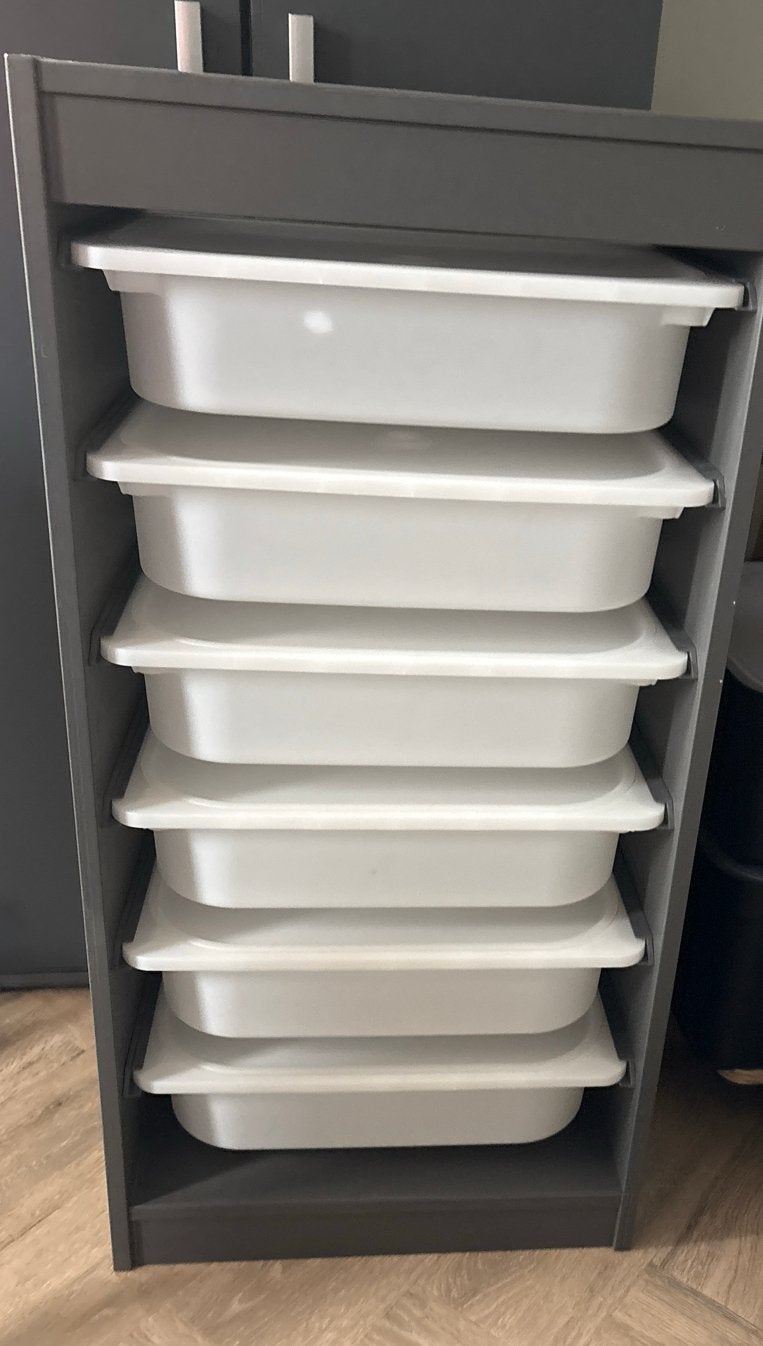 IKEA Trofast opbergkast met bakken en deksels, Huis en Inrichting, Ophalen, Gebruikt