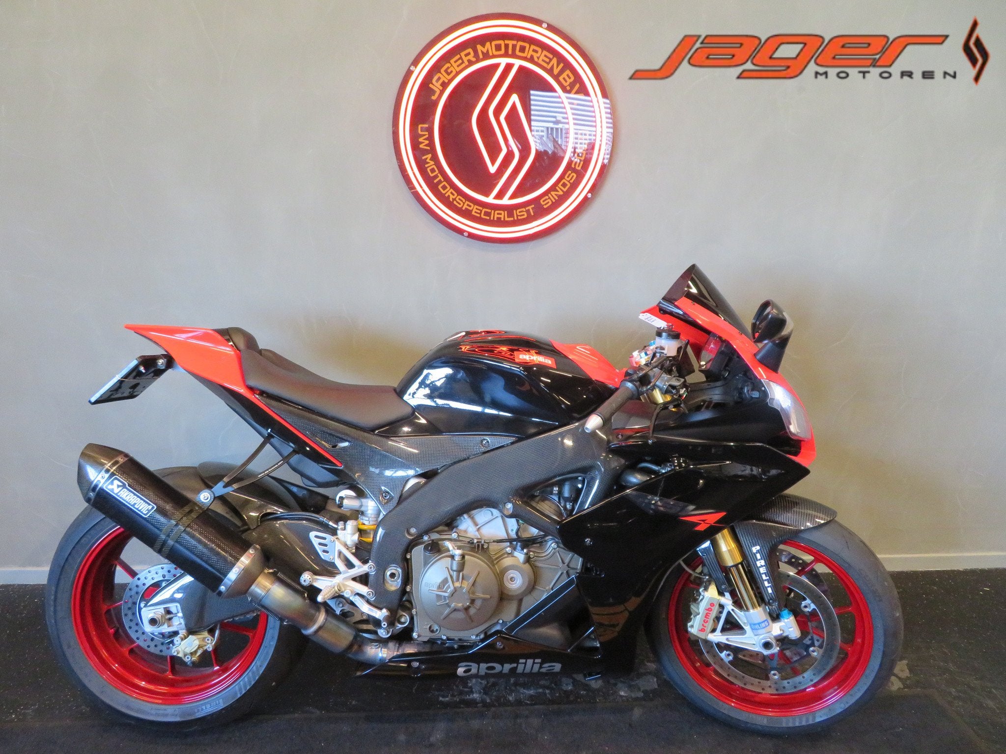 Aprilia RSV4 FACTORY RK SPECIAL HISTORIE! (bj 2010), Motoren, Motoren | Aprilia, Bedrijf, Super Sport