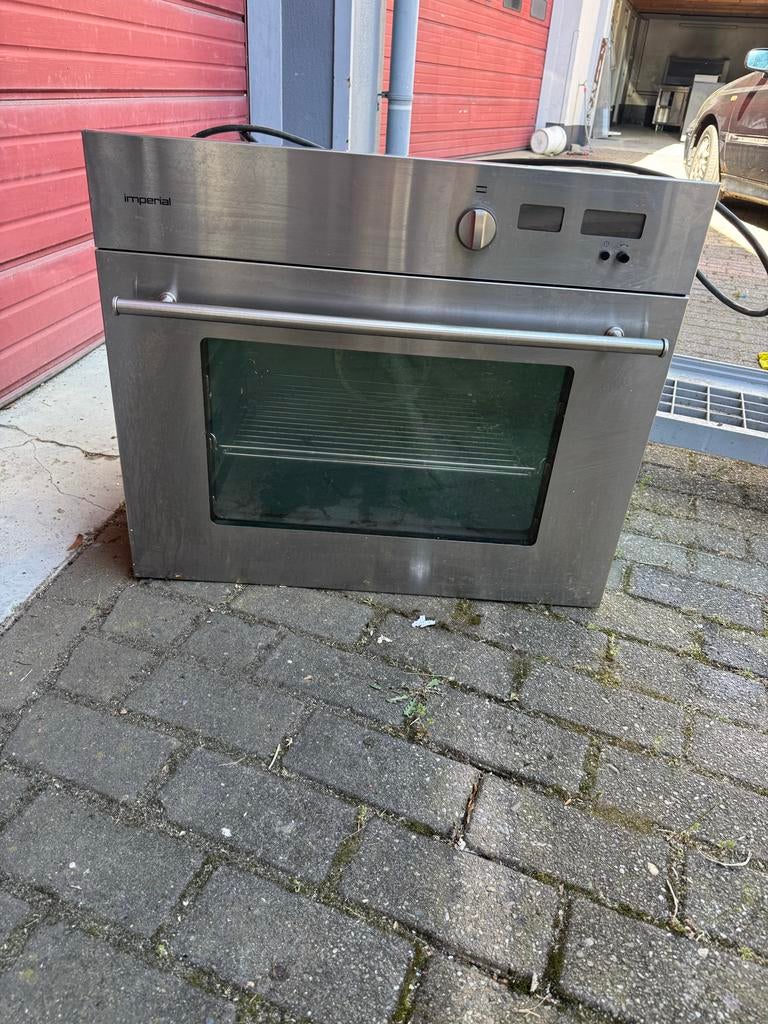 Imperial Inbouw Oven - Gebruikt, RVS, Witgoed en Apparatuur, Ovens, Ophalen, Gebruikt, Inbouw, Oven