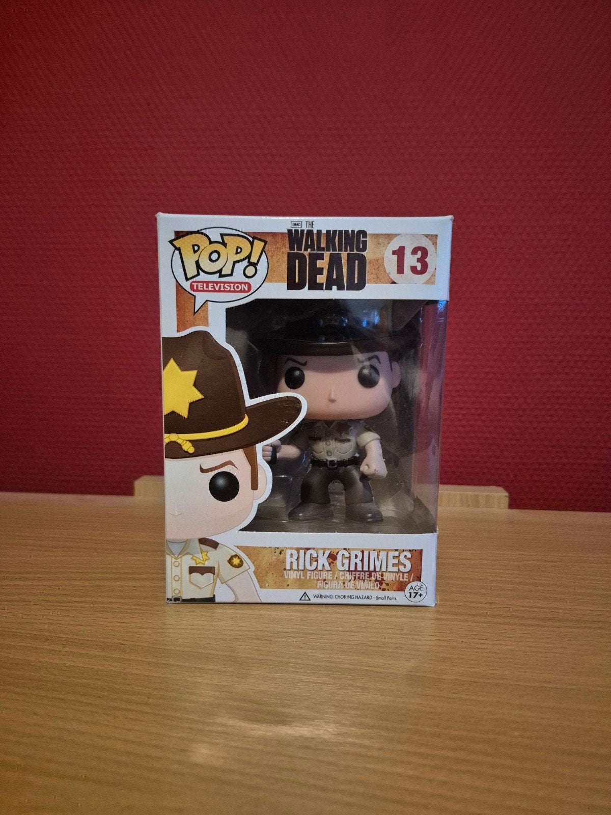 Rick Grimes #13 vaulted Funko Pop The Walking Dead (vaulted), Ophalen of Verzenden, Zo goed als nieuw