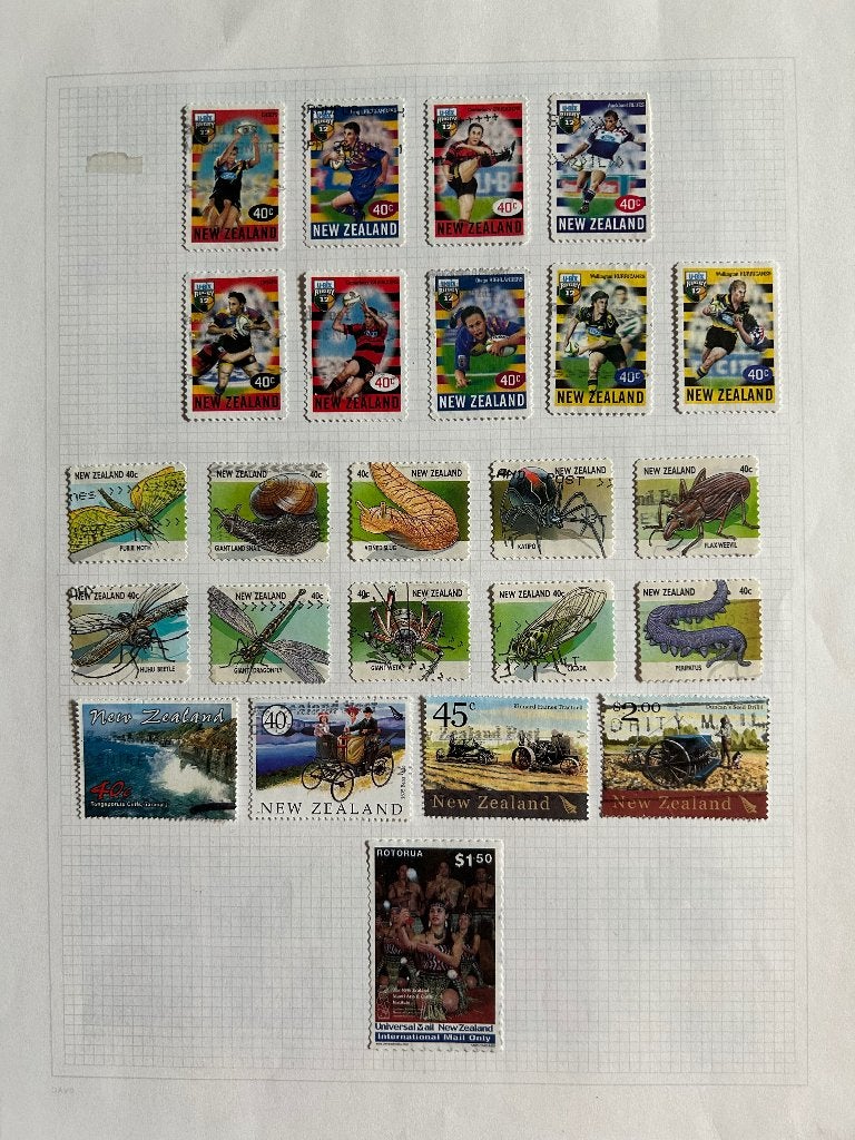 Nieuw Zeeland | 1991-2005, Divers gestempeld, Postzegels en Munten, Postzegels | Oceanië, Gestempeld, Ophalen of Verzenden