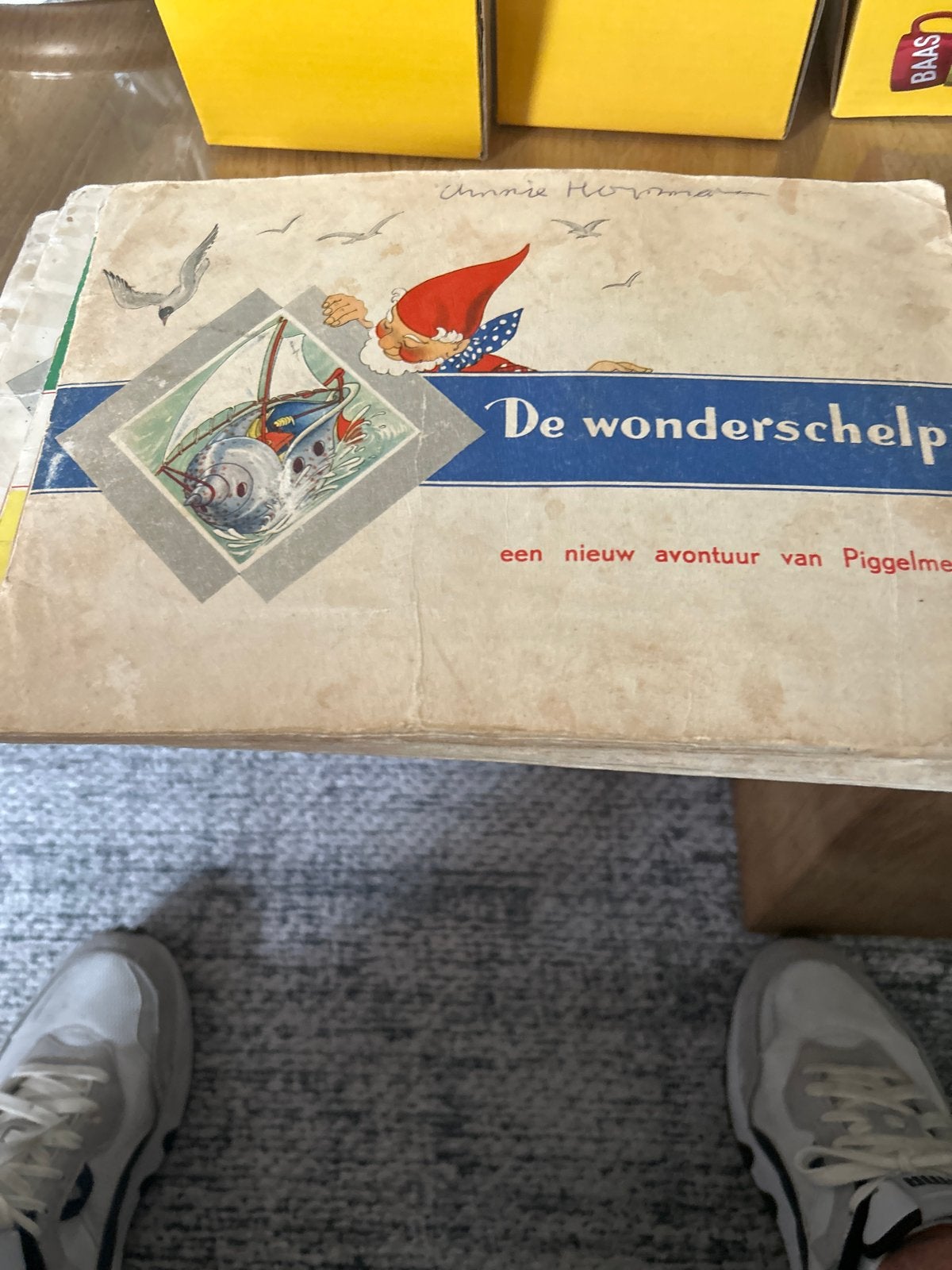 Vintage Piggelmee Boeken - De Wondorschelp, De Baas, Groeit, Ophalen of Verzenden, Gelezen, Sprookjes