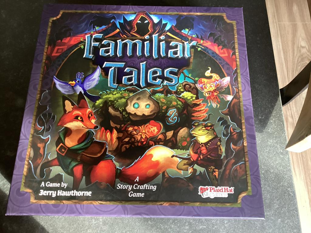 Familiar Tales bordspel - Compleet en in goede staat, Ophalen of Verzenden, Gebruikt