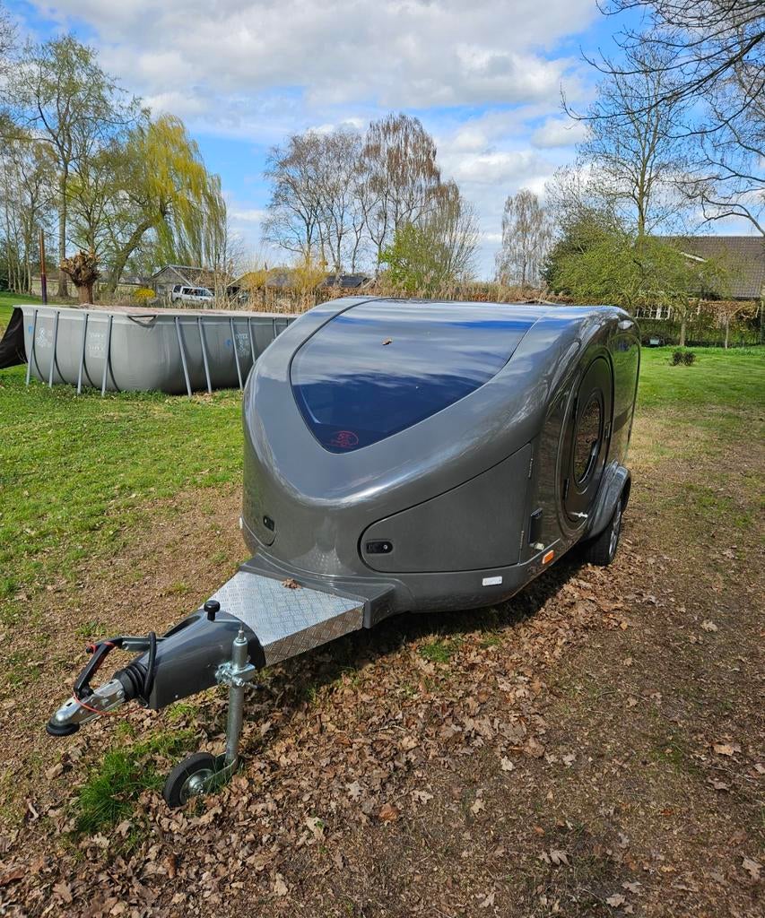 AYAZ 5K Teardrop caravan met panoramisch slaapvertrek, Caravans en Kamperen, Particulier