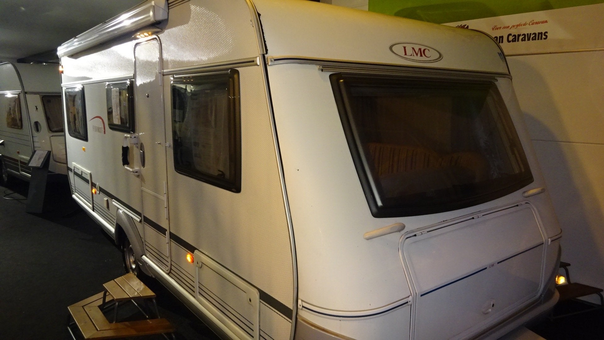 LMC FAVORIT 495 E 2008 ENKELE BEDDEN Rondzit MOVER LEVELER O, Bedrijf, LMC en Münsterland, Hordeur, Tot en met 4