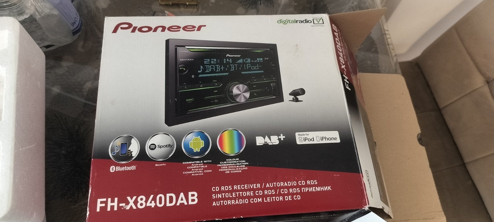 Pioneer Fh-x 840 dab, Ophalen of Verzenden