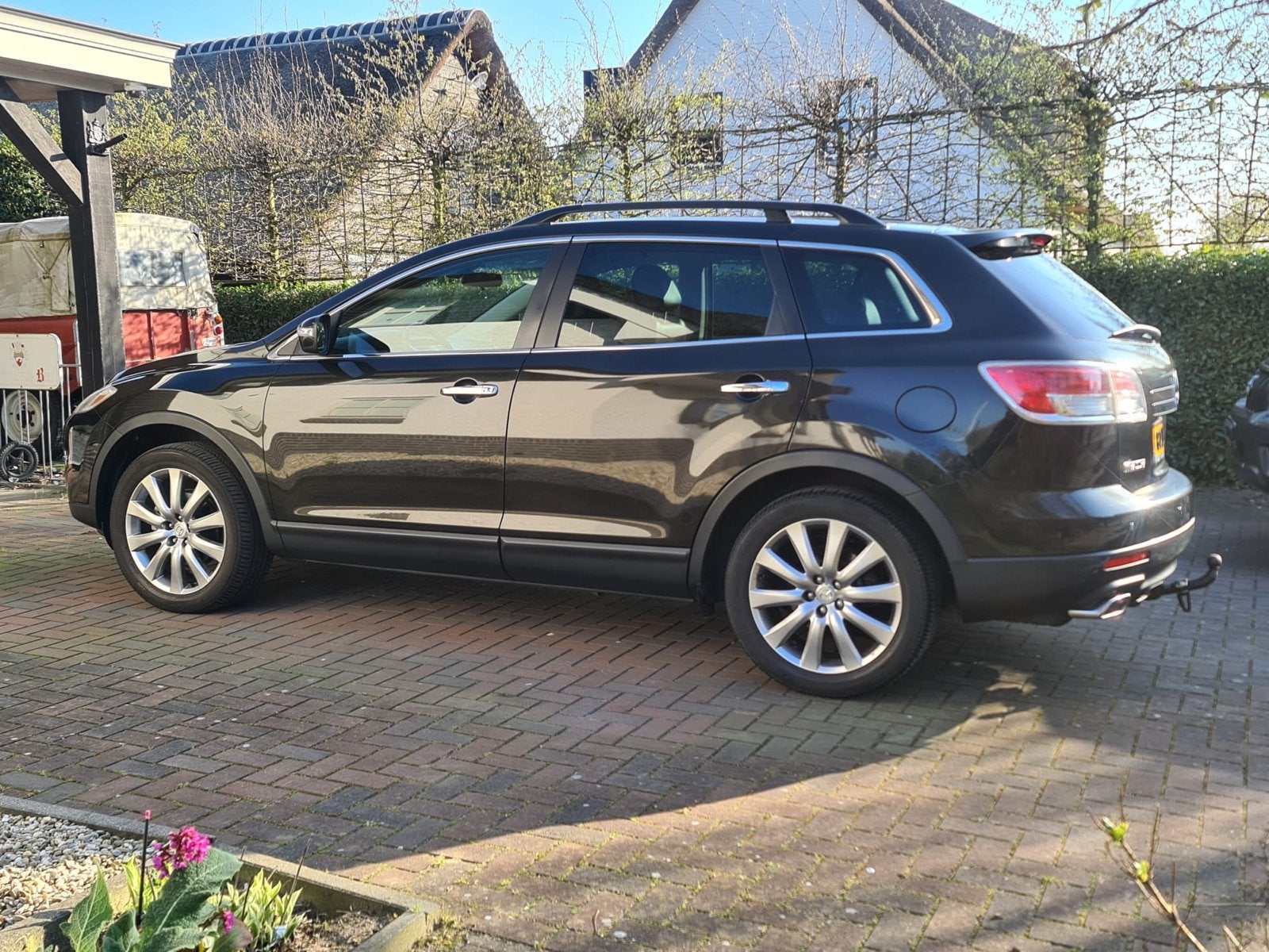 Mazda CX-9 3.7 V6 -AWD | 7-persoons | Automaat | Bose, Auto's, Automaat, 3500 cc, Zwart, Leder