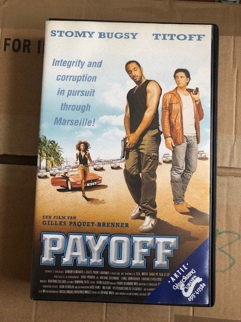 Payoff VHS Videoband ex-rental, Vanaf 16 jaar, Ophalen of Verzenden, Gebruikt, Horror