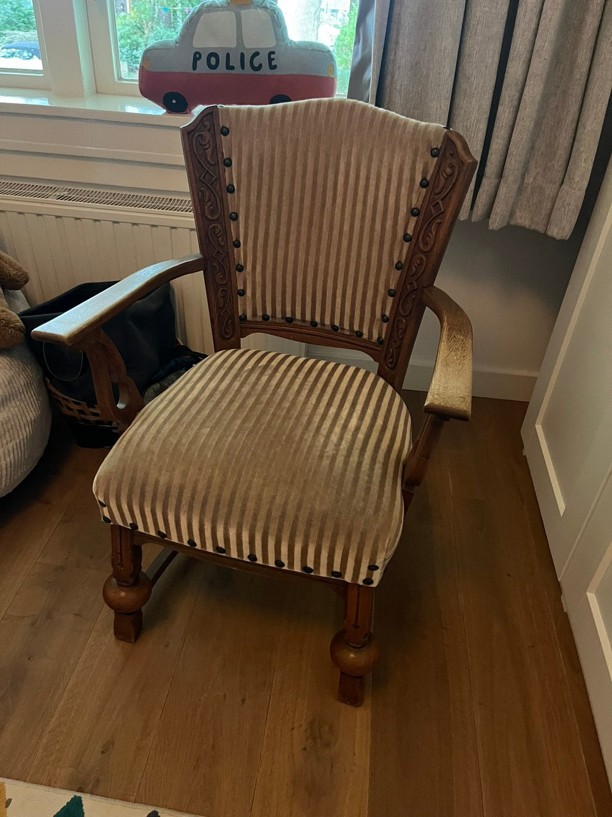 Vintage stoel, Ophalen