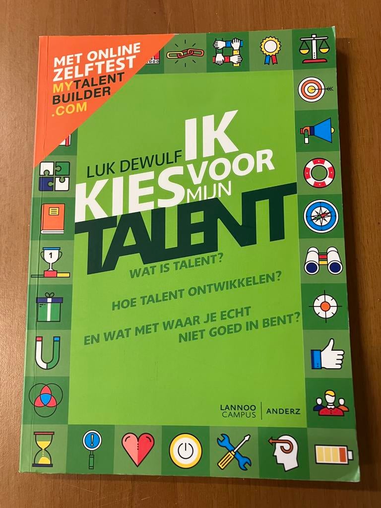 Ik kies voor mijn talent - Luk Dewulf, Ophalen of Verzenden, Zo goed als nieuw