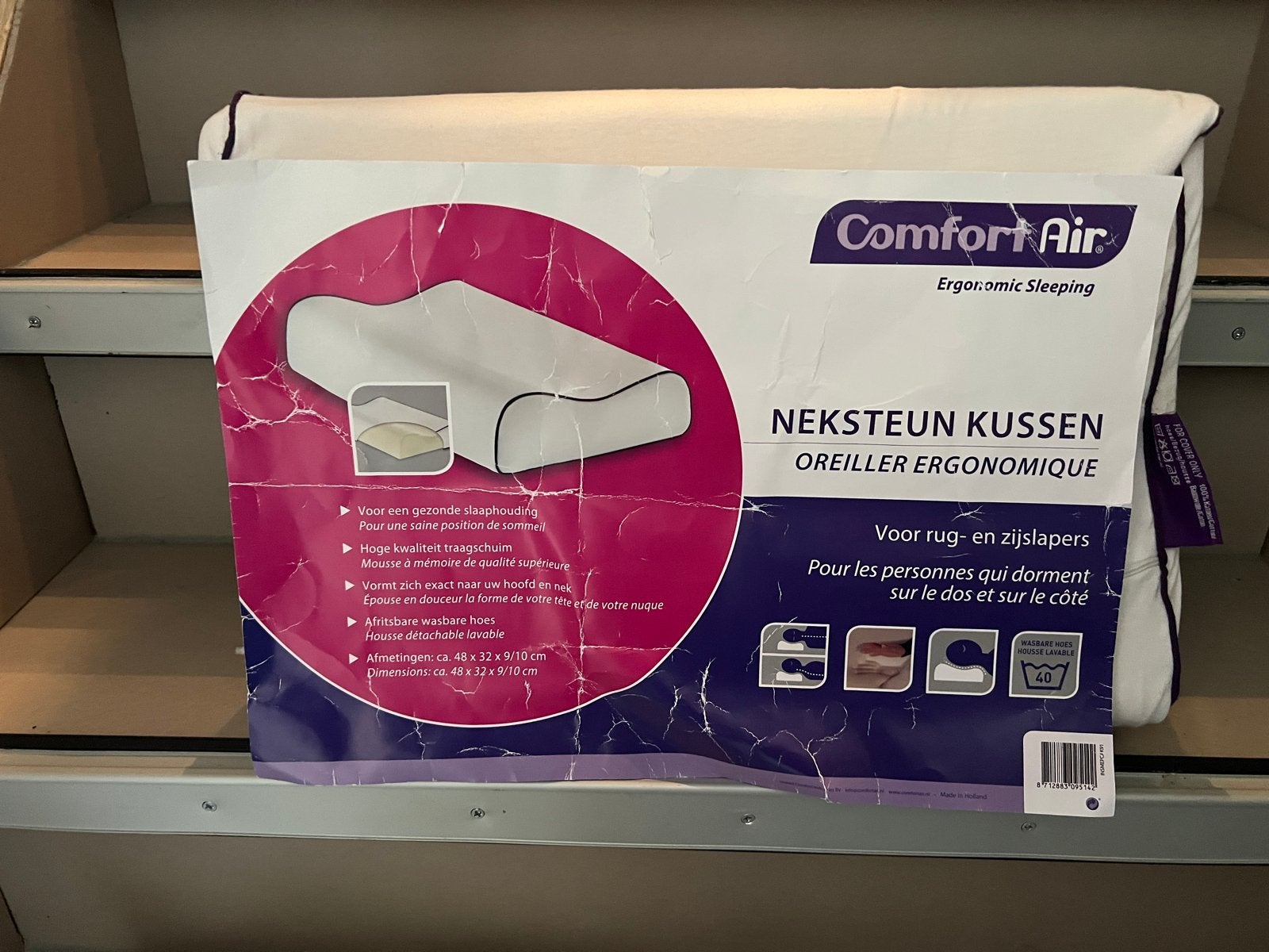 Comfort Air Ergonomisch Nekkussen - Nieuw, Overige merken, Wit, Nieuw, Ophalen of Verzenden