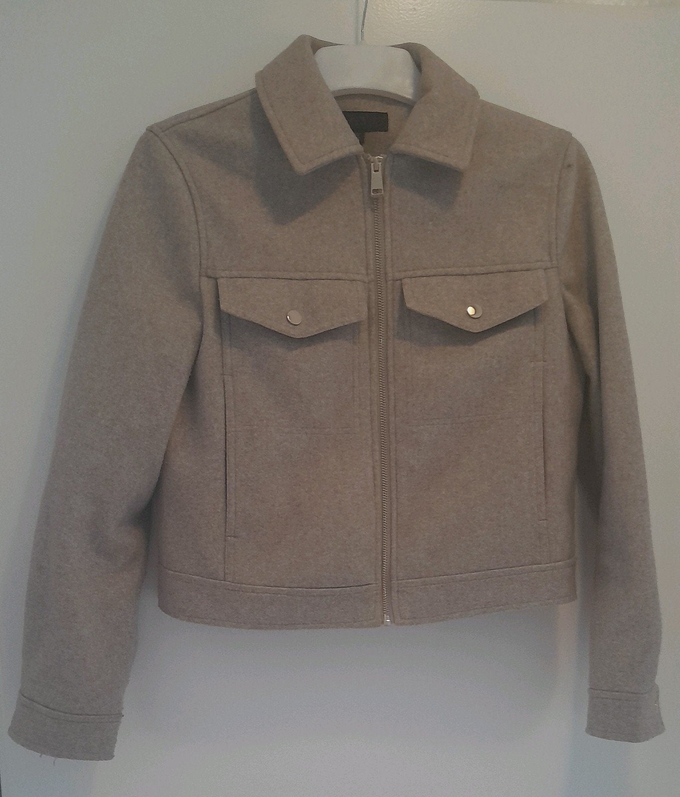 Beige jasje van Zara maat M, Maat 38/40 (M), Ophalen of Verzenden, Zo goed als nieuw, Zara