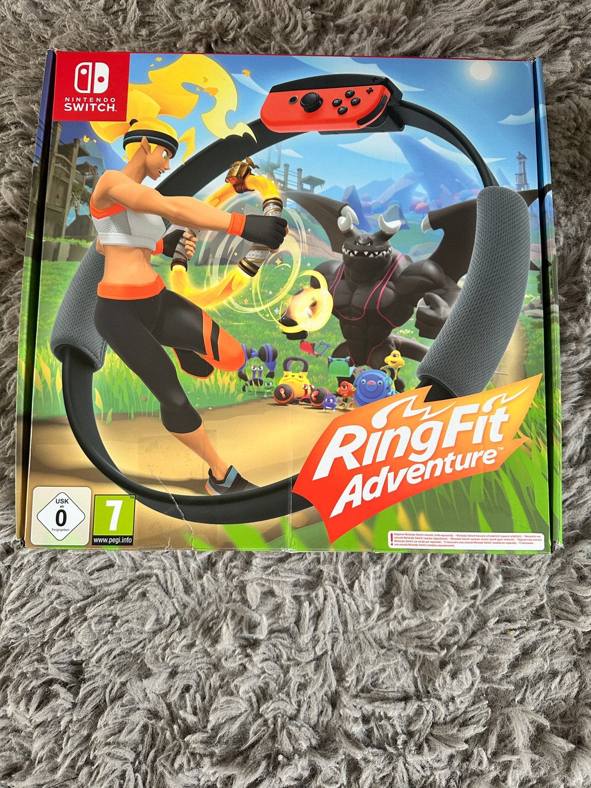 RingFit Adventure- Nintendo Switch, Spelcomputers en Games, Games | Nintendo Switch, 1 speler, Ophalen of Verzenden, Zo goed als nieuw