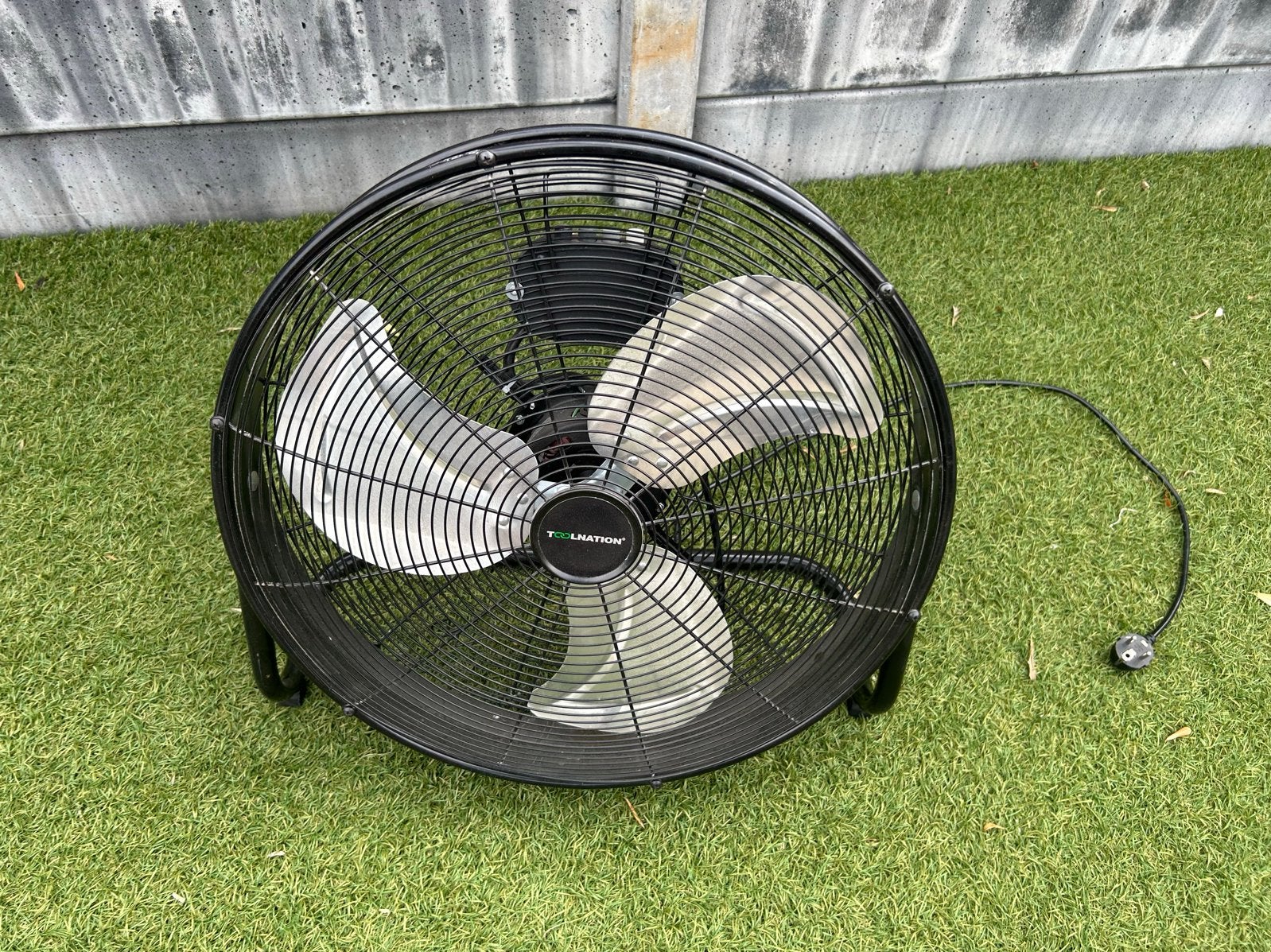 Krachtige 20 inch vloerventilator - Model TN-20, Witgoed en Apparatuur, Ventilatoren, Ophalen, Gebruikt, Vloerventilator