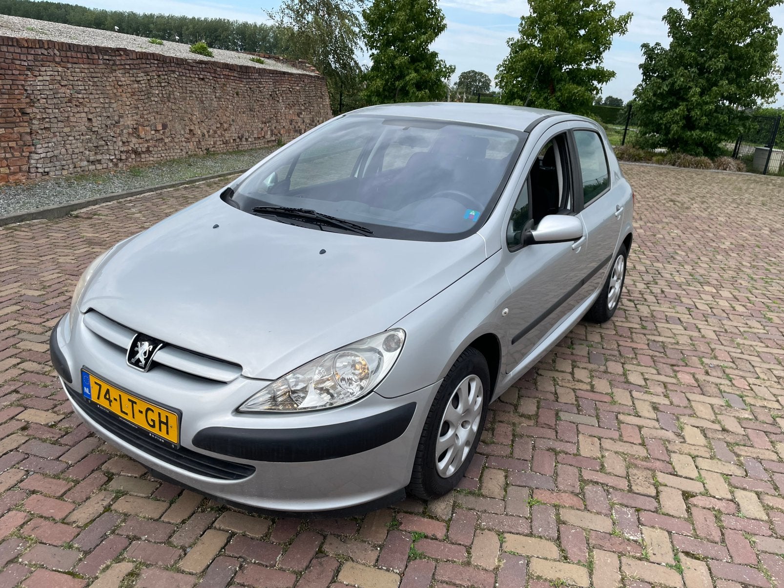 Peugeot 307 1.6 16V 5DRS 2003 Grijs, Voorwielaandrijving, 4 cilinders, 610 kg, 1200 kg