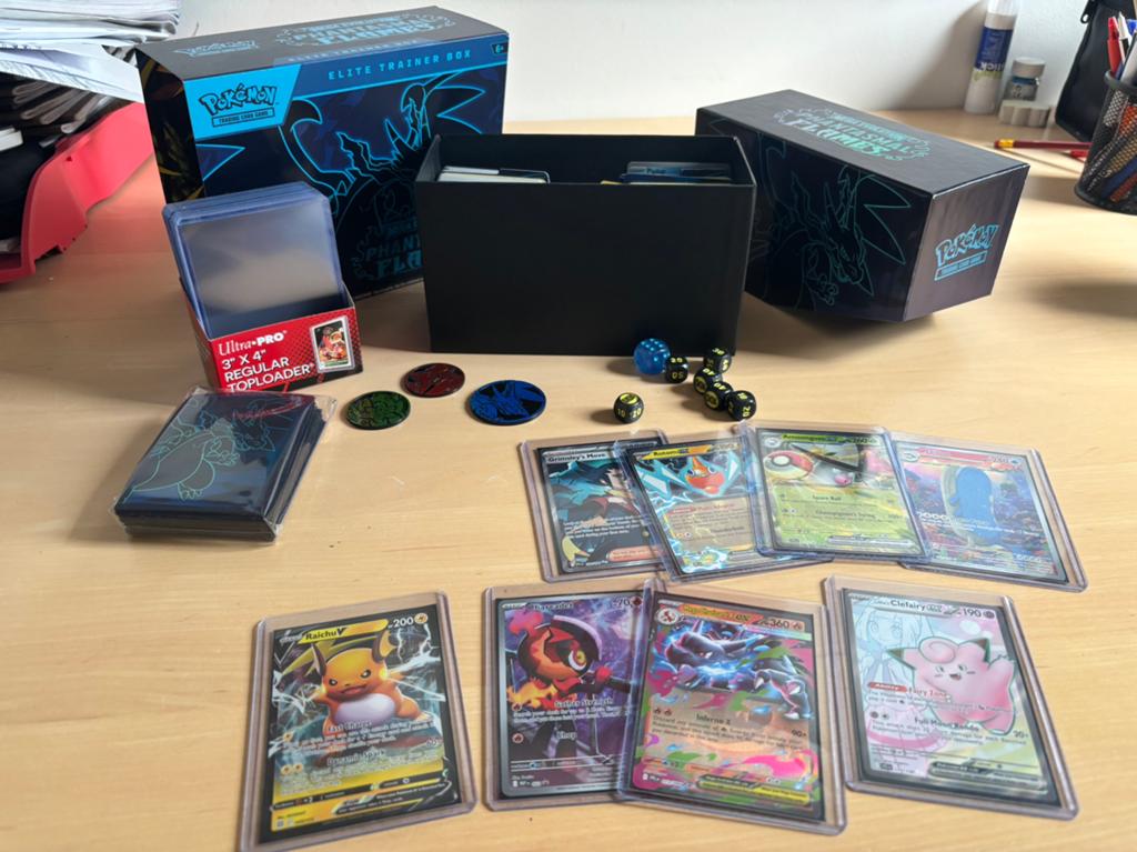Pokemon elite trainer box opened + hits, Ophalen of Verzenden, Zo goed als nieuw