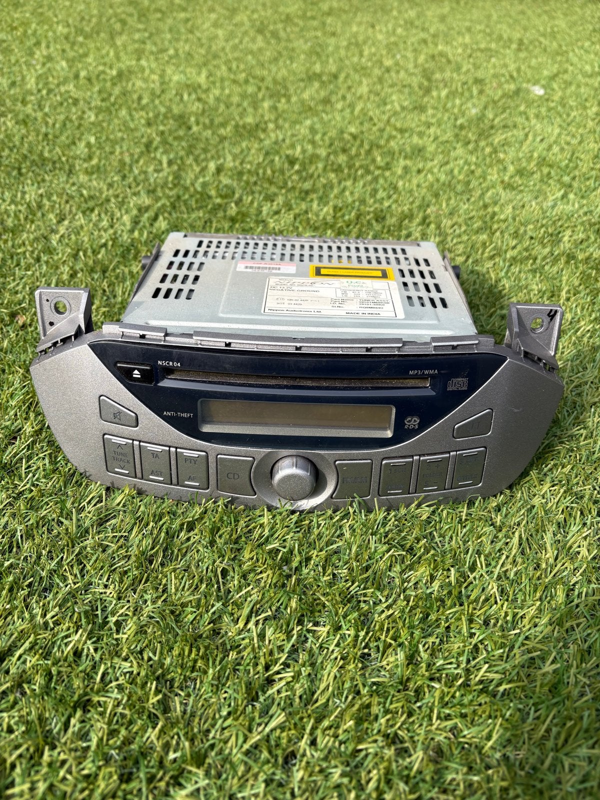Originele Radio CD Speler Suzuki Alto / Nissan Pixo 2009-201, Auto diversen, Autoradio's, Ophalen of Verzenden, Gebruikt