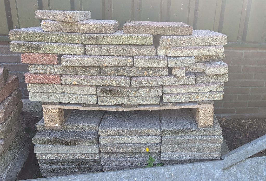 stoeptegels, Tuin en Terras, Tegels en Klinkers, Ophalen, Gebruikt, Overige typen, Minder dan 5 m²