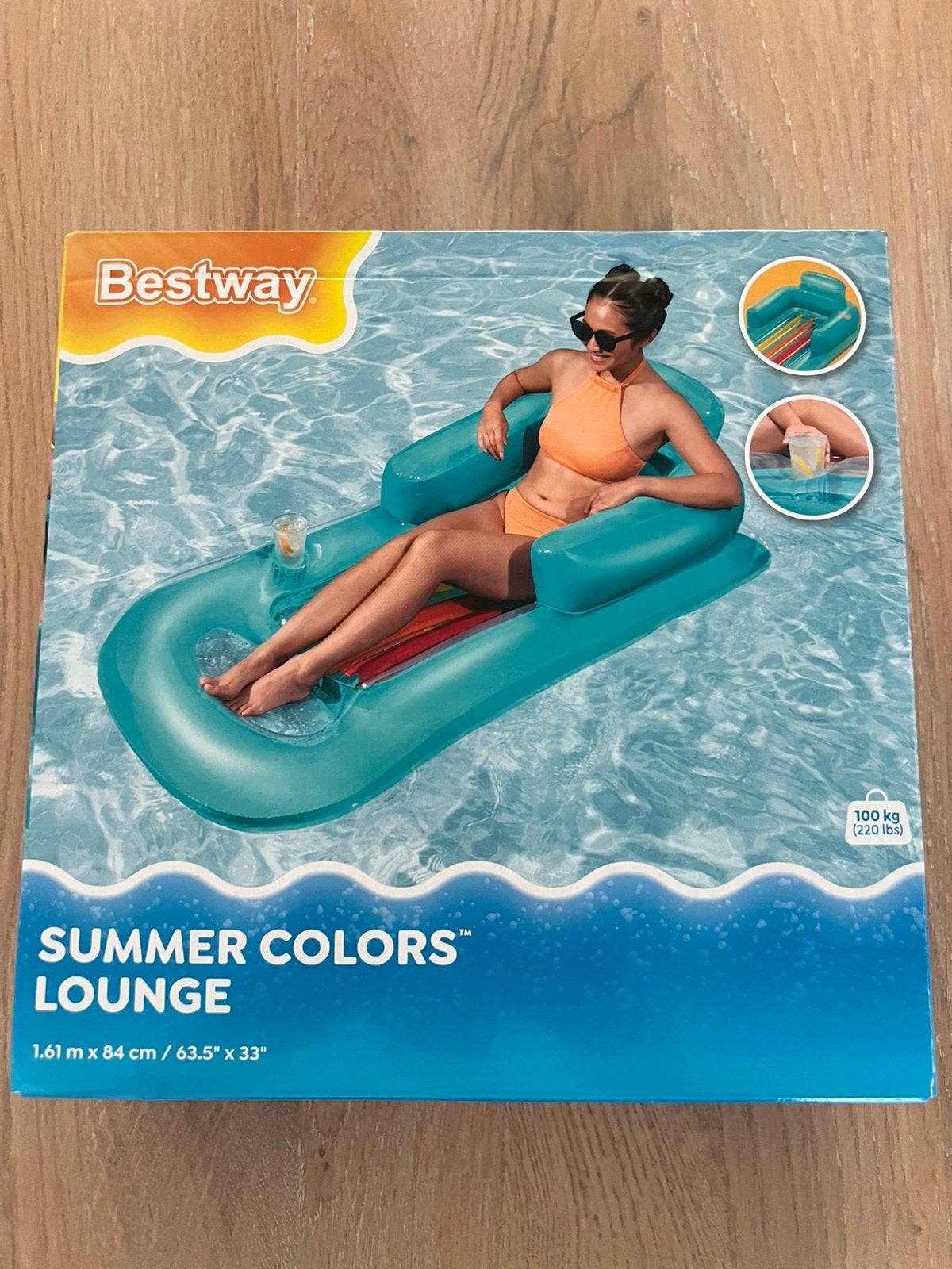 Bestway lounge, Opblaaszwembad, Nieuw, Minder dan 200 cm, Rechthoekig