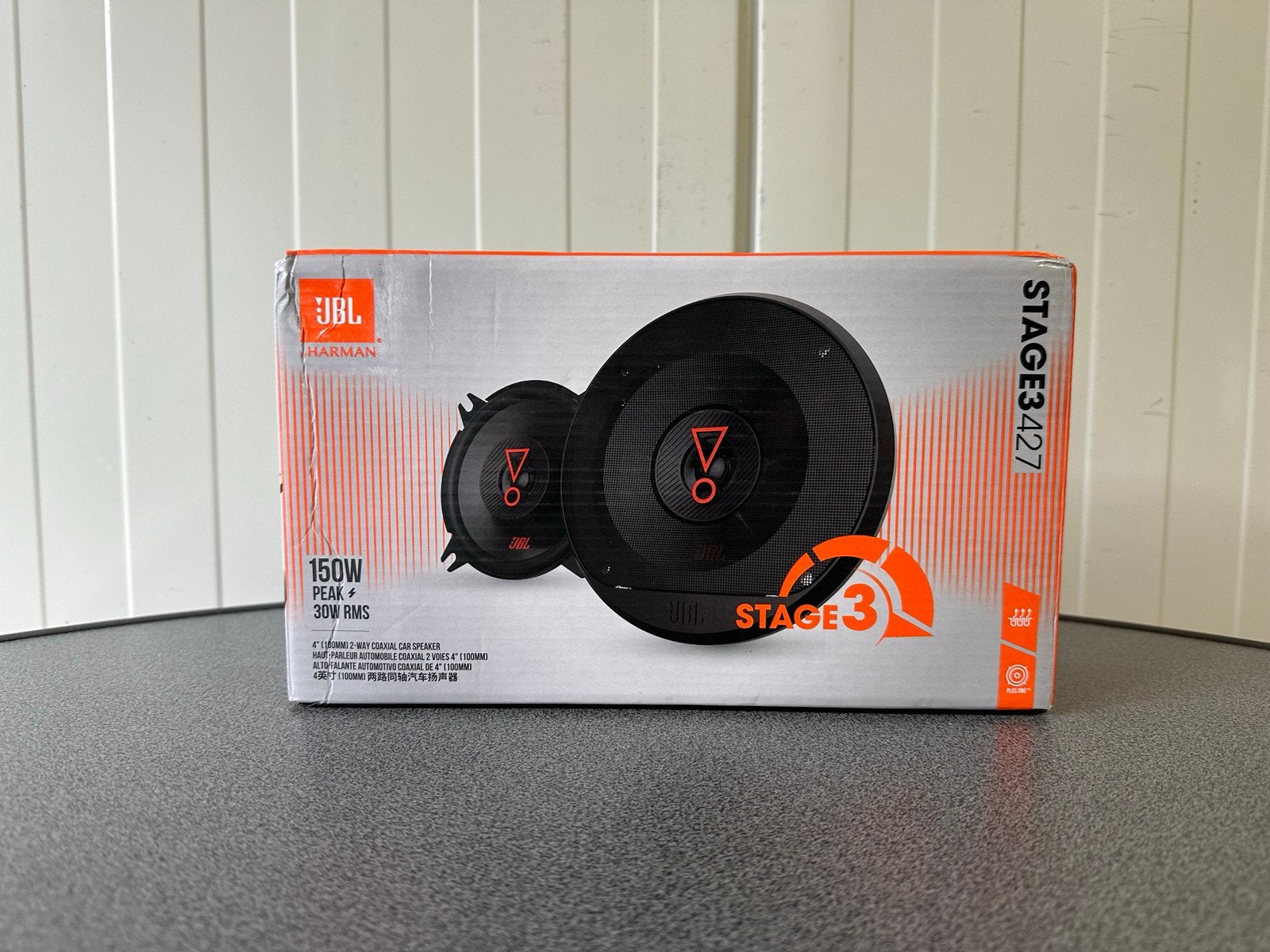 JBL Stage3 427 - 10cm Coaxiale speakers - 150 Watt piek, Ophalen of Verzenden, Zo goed als nieuw