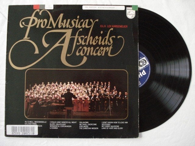 Pro Musica - Afscheidsconcert, LP, Gebruikt, Ophalen of Verzenden, 12 inch
