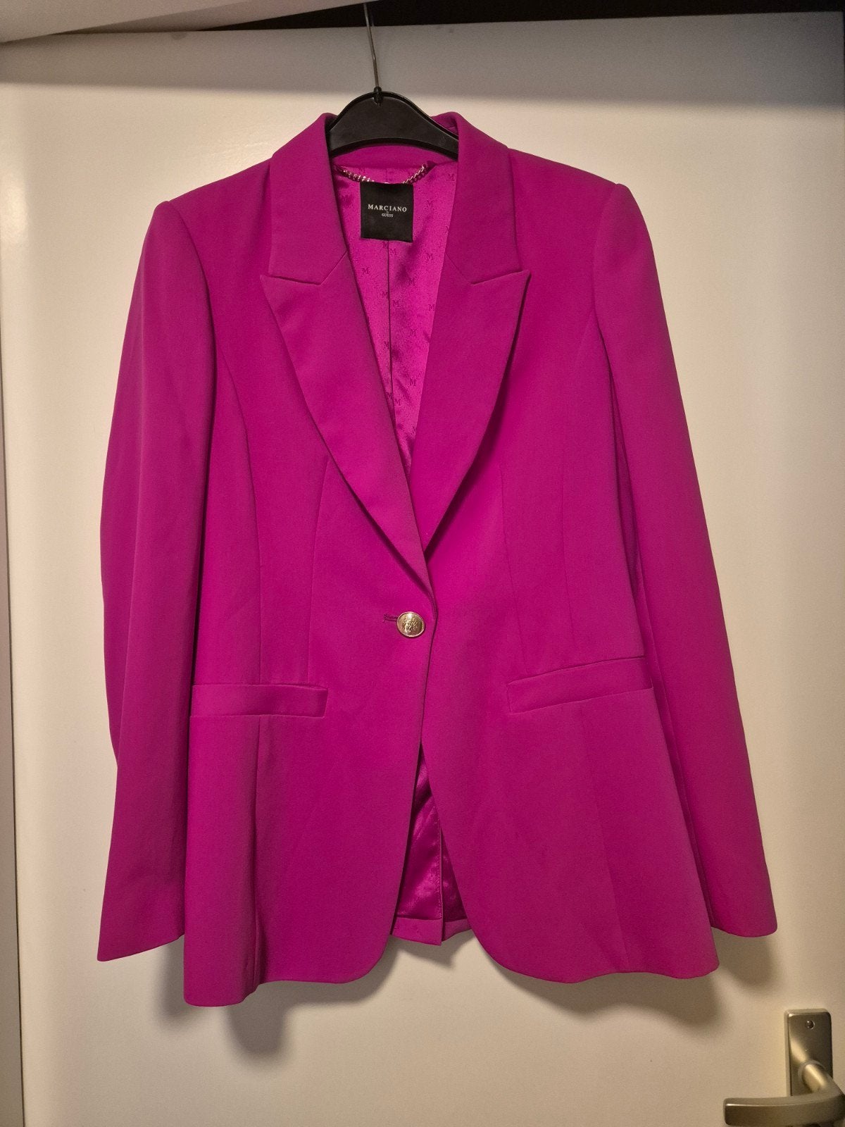 Marciano by Guess Fuchsia Blazer Maat 42/44 (L), Maat 42/44 (L), Marciano by Guess, Ophalen of Verzenden, Zo goed als nieuw