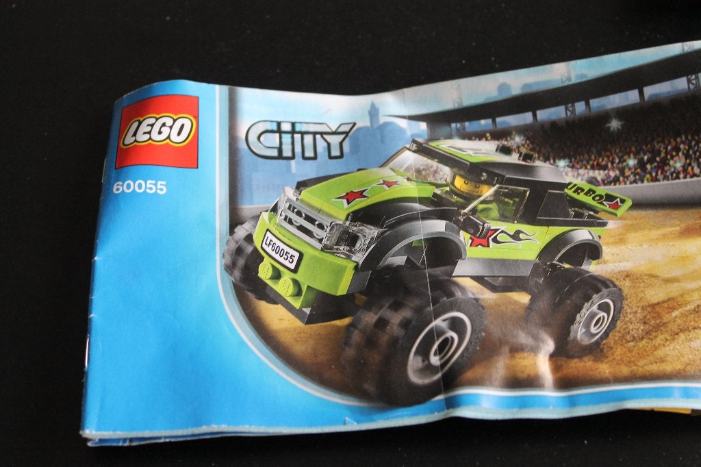 lego city monstertruck 60055, Compleet, City, Lego, Ophalen of Verzenden