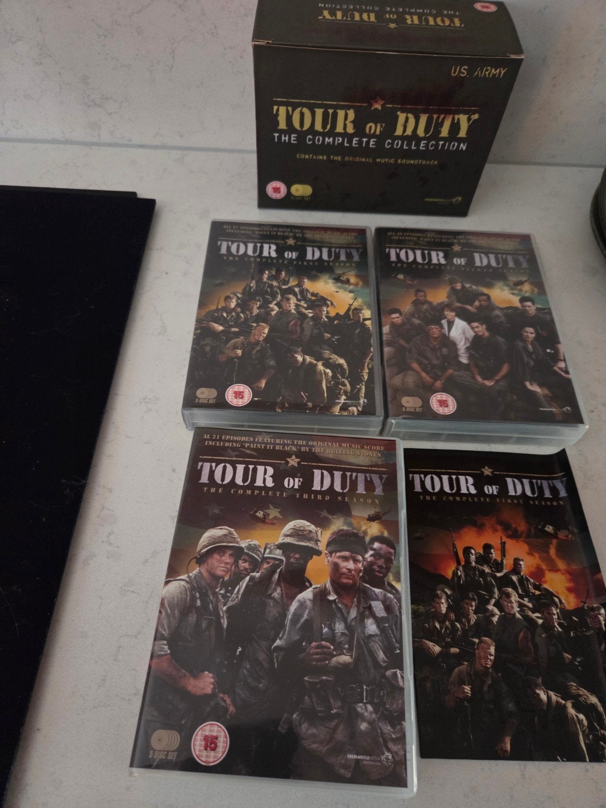 Tour of Duty - The complete Collection boxset, Cd's en Dvd's, Dvd's | Tv en Series, Alle leeftijden, Ophalen of Verzenden, Zo goed als nieuw