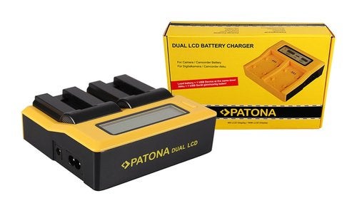 Dual LCD USB LadegerA$?t Canon Digital 1000HS 1100HS 510HS, Audio, Tv en Foto, Verzenden, Nieuw