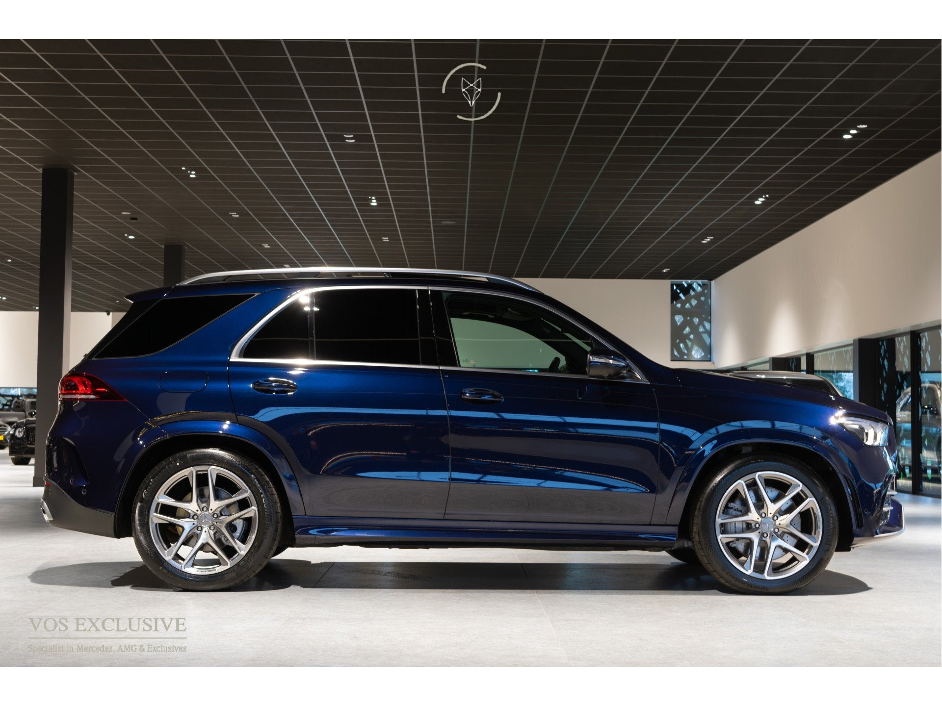 Mercedes-Benz AMG GLE 53 4M+ Grijs kenteken Brabus 500PK|Man, Automaat, Gebruikt, Stoelverwarming, Blauw