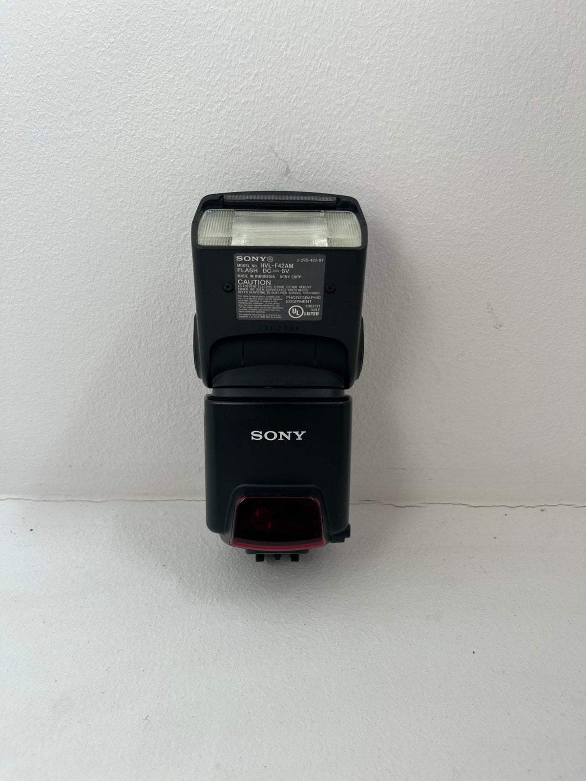 Sony HVL-F42AM Flitser | Origineel + beschermhoes, HSS, Externe flitser, Ophalen of Verzenden, Zo goed als nieuw