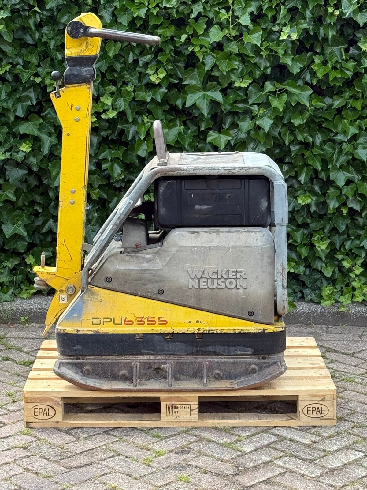 Wacker Neuson DPU 6555 Heap trilplaat., Ophalen of Verzenden